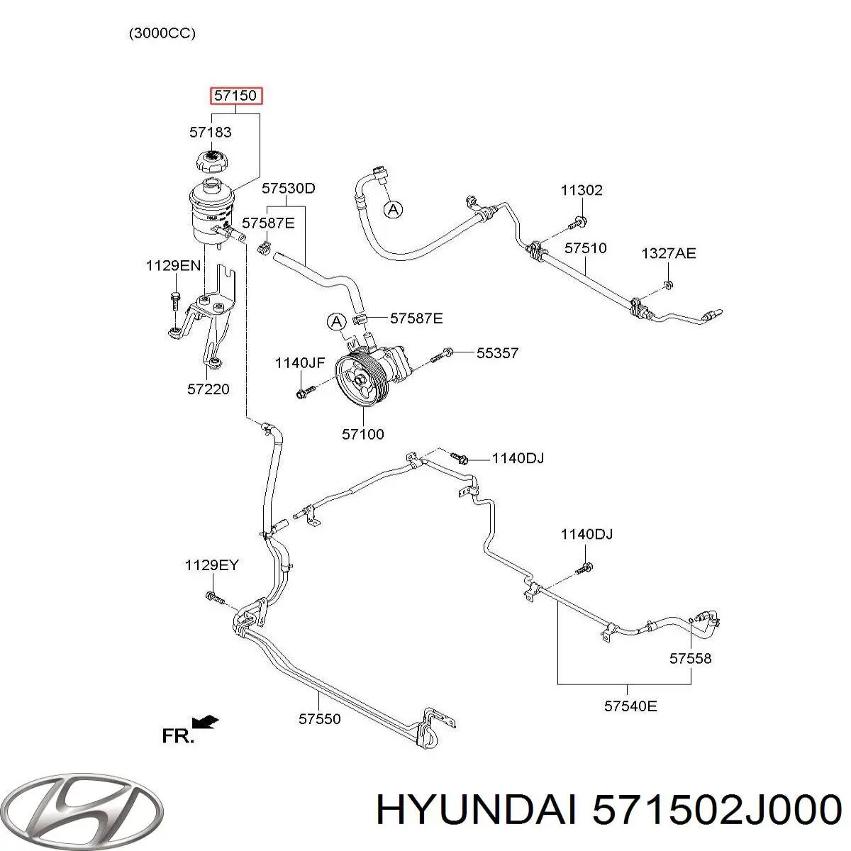  571502J000 Hyundai/Kia