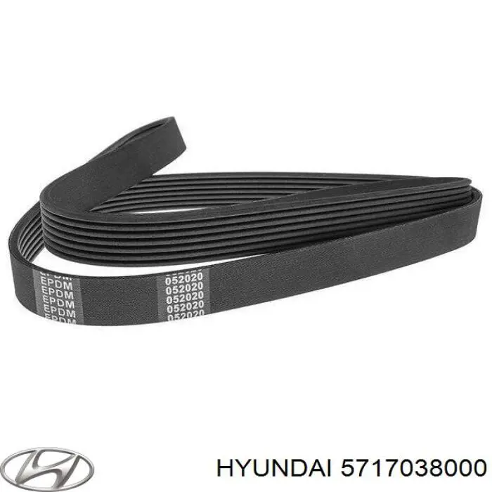 Ремень генератора 5717038000 Hyundai/Kia
