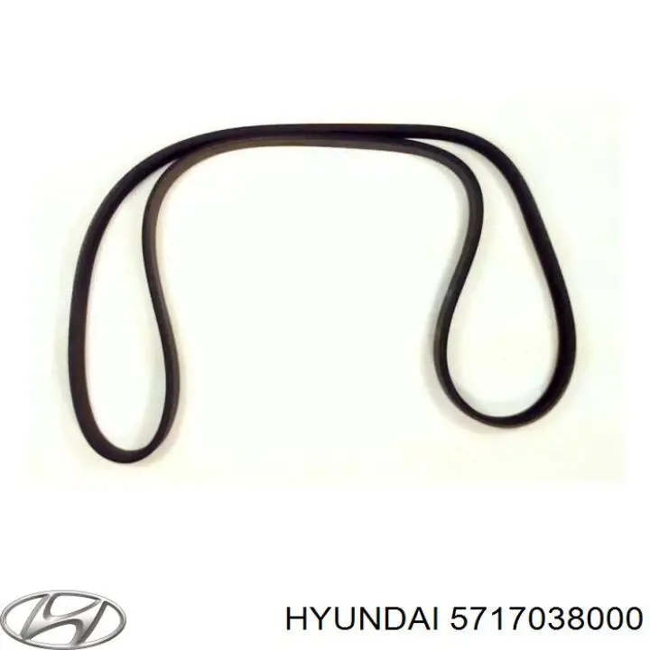 Клиновый ремень Hyundai/Kia 5717038000 цена, от 7.06 USD