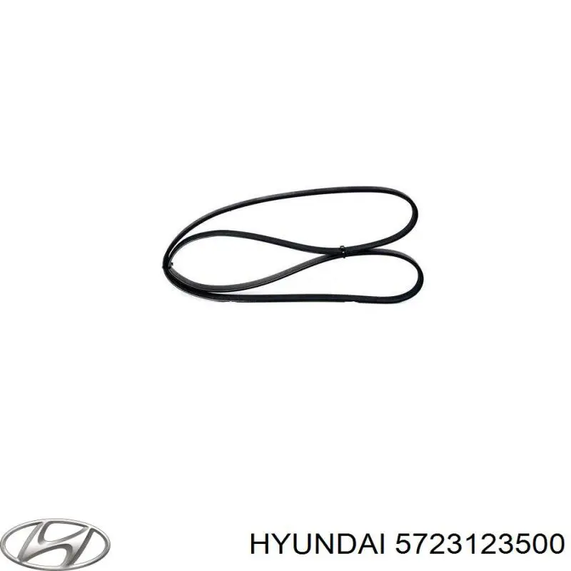 Ремень кондиционера Hyundai/Kia 5723123500