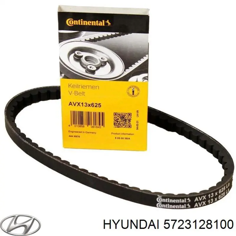 Ремень генератора 5723128100 Hyundai/Kia
