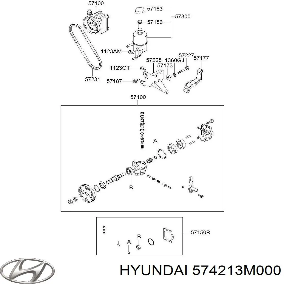 574213M000 Hyundai/Kia 