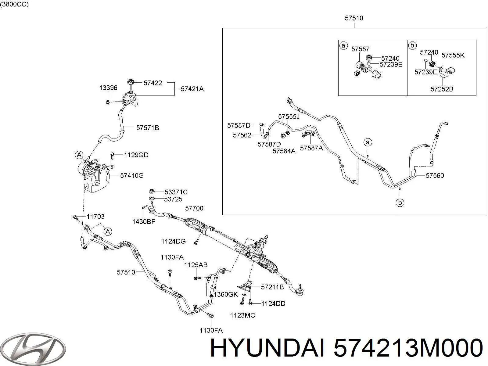 Купить 574213M000 Hyundai/Kia 