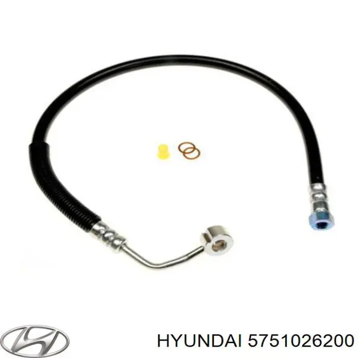 Патрубок высокого давления гидроусилителя Hyundai/Kia 5751026200 цена, от 102.67 USD