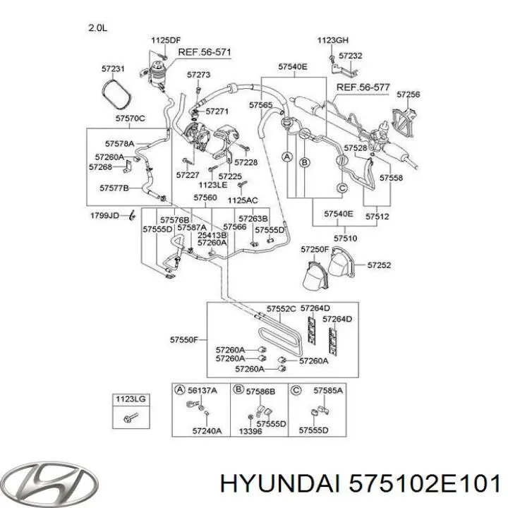 575102E101 Hyundai/Kia