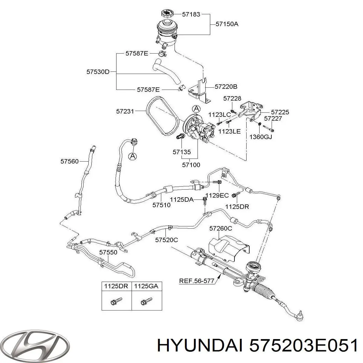 575203E051 Hyundai/Kia 