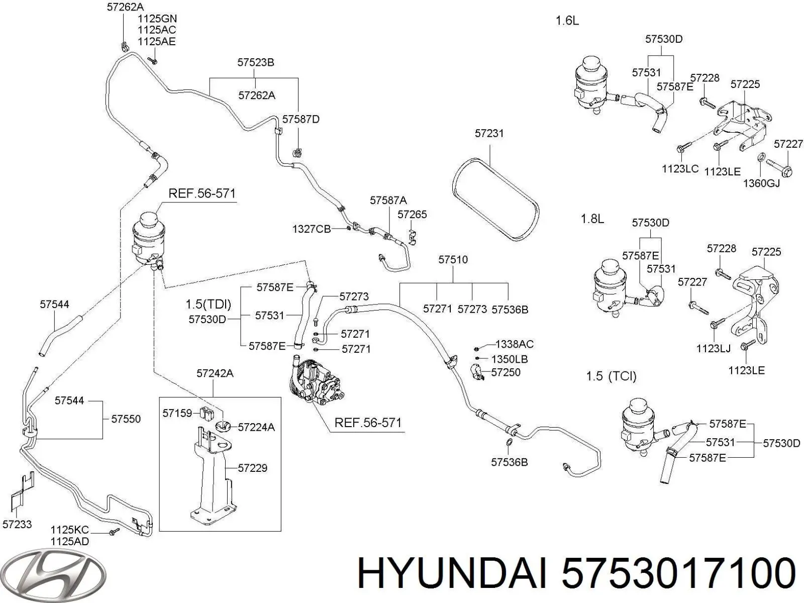  5753017100 Hyundai/Kia