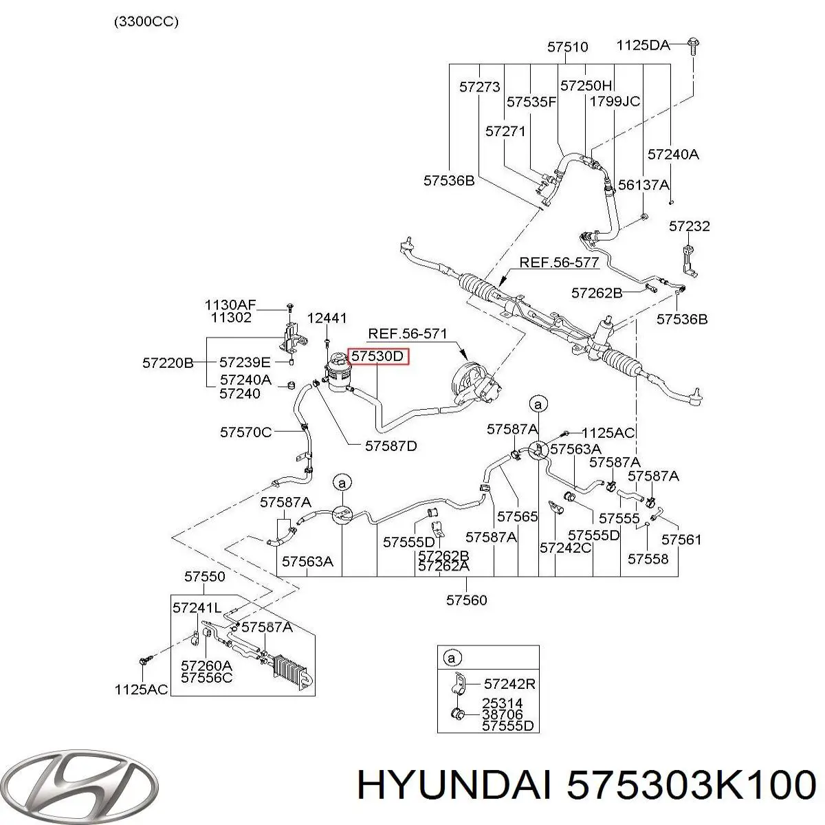  575303K100 Hyundai/Kia