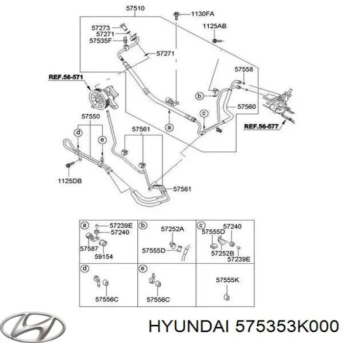 575353K000 Hyundai/Kia