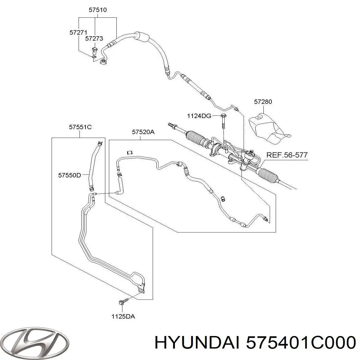 575401C000 Hyundai/Kia 