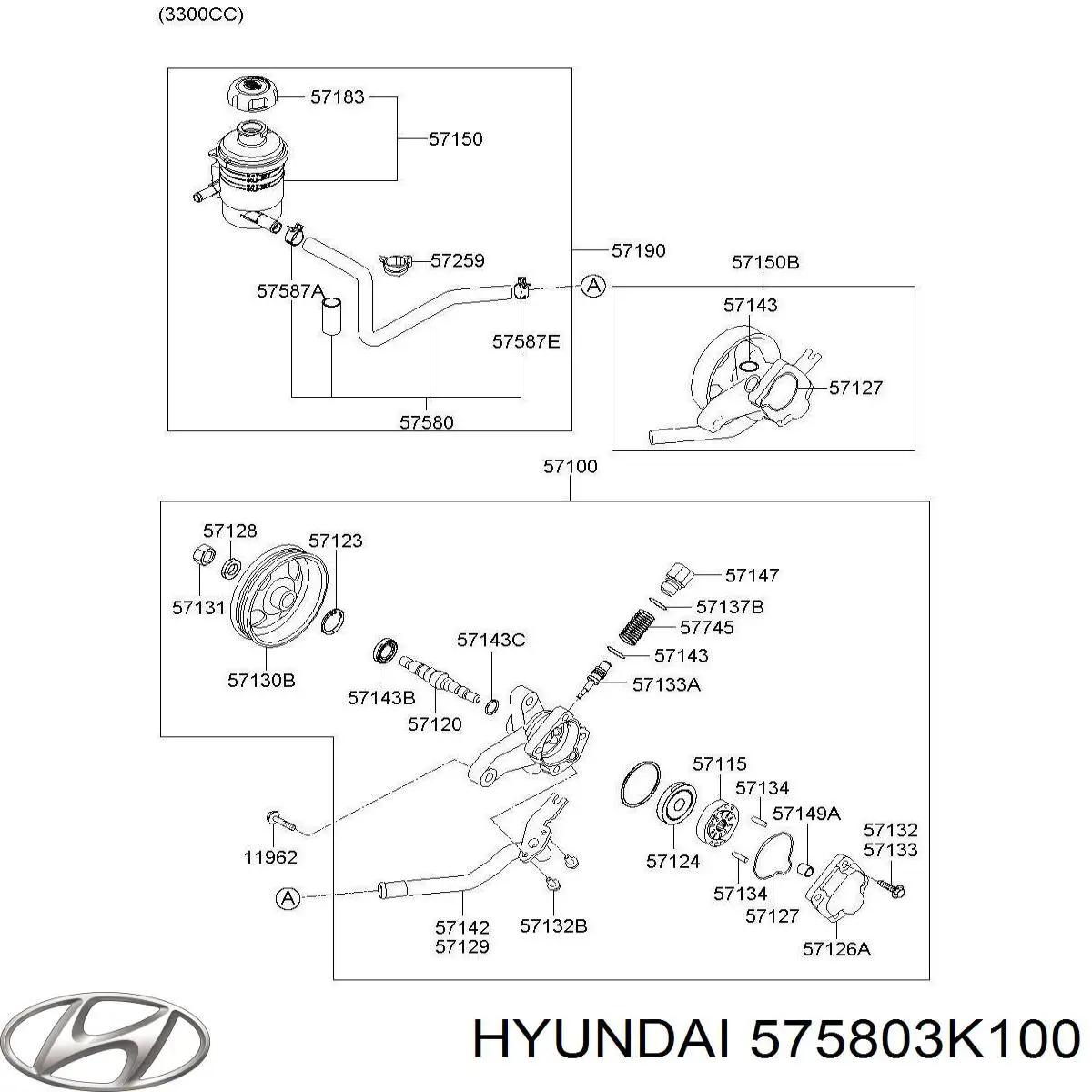  575803K100 Hyundai/Kia