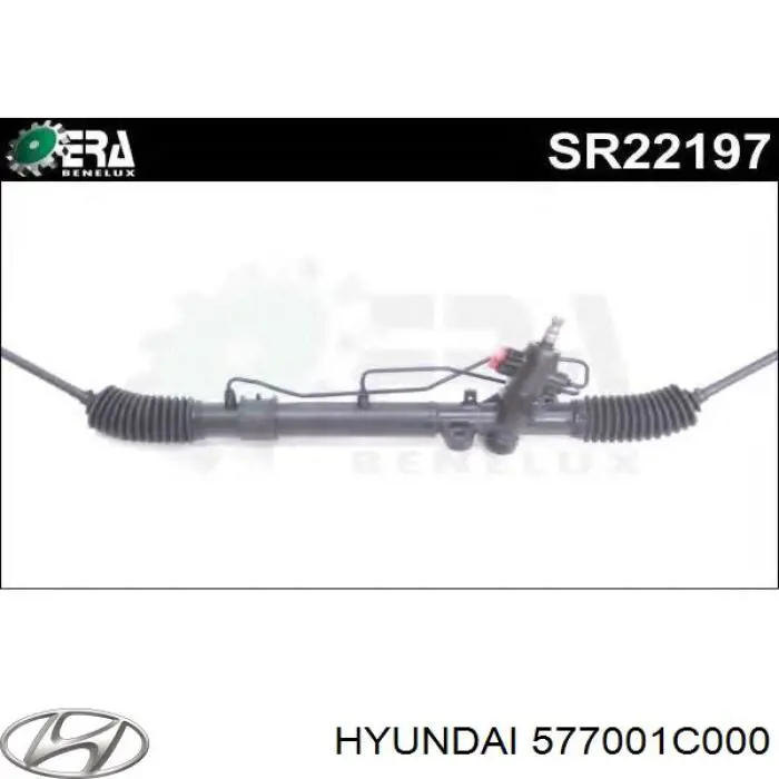 577001C000 Hyundai/Kia cremalheira da direção