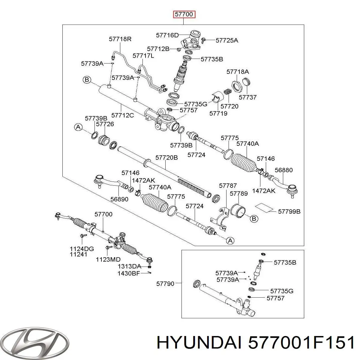  577001F151 Hyundai/Kia