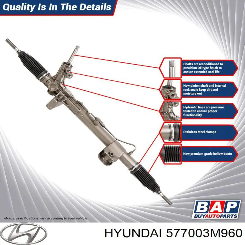 577003M910 Hyundai/Kia Управление рулевое в сборе