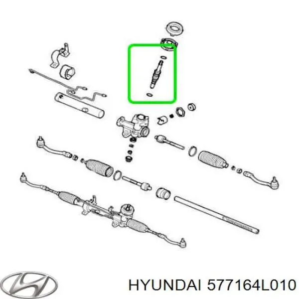 Купить 577164L010 Hyundai/Kia Клапан MPL рулевой рейки