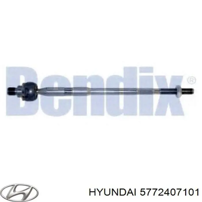 Тяга рулевая правая Hyundai/Kia 5772407101