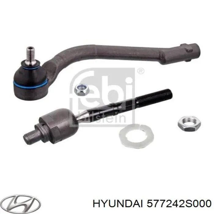 Тяга рулевая поперечная Hyundai/Kia 577242S000