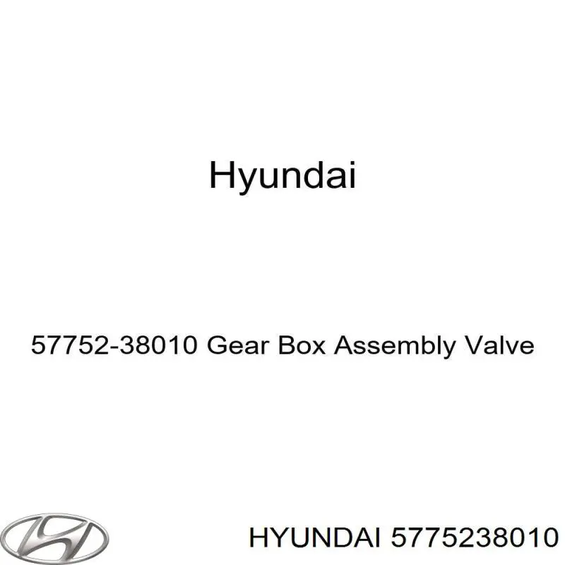  5775238010 Hyundai/Kia