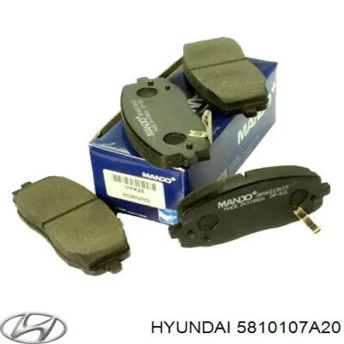 Тормозные колодки Hyundai/Kia 5810107A20