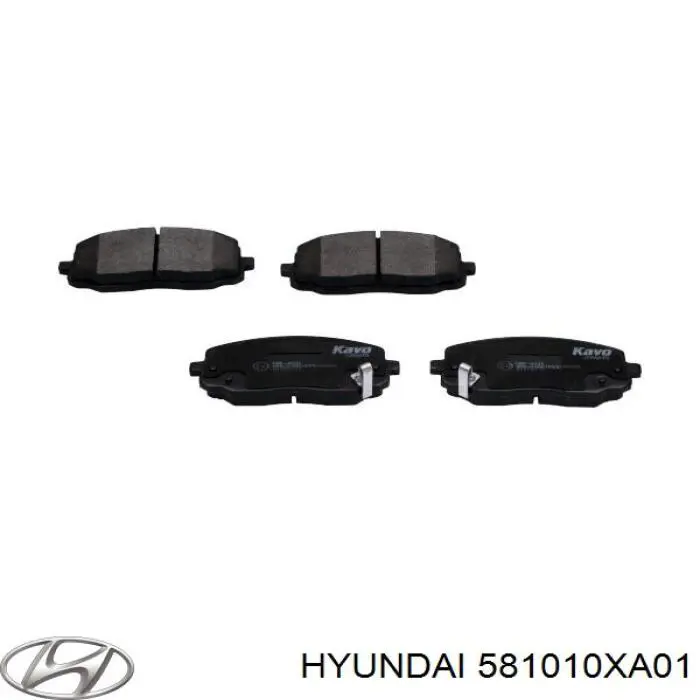 Колодки Hyundai/Kia 581010XA01 цена, от 18.62 USD