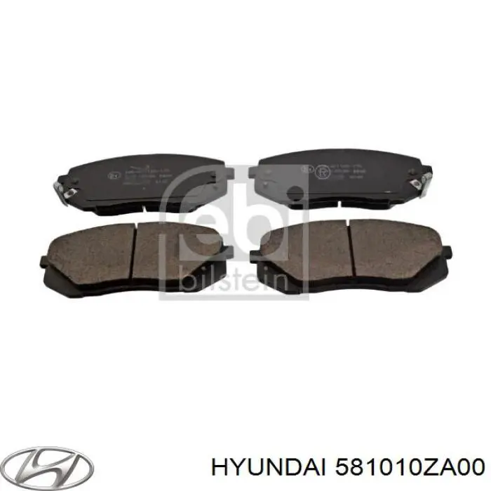 581010ZA00 Hyundai/Kia Колодки передние