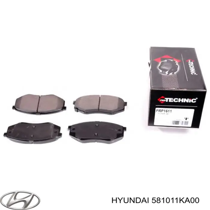 Купить 581011KA00 Hyundai/Kia Колодки тормозные