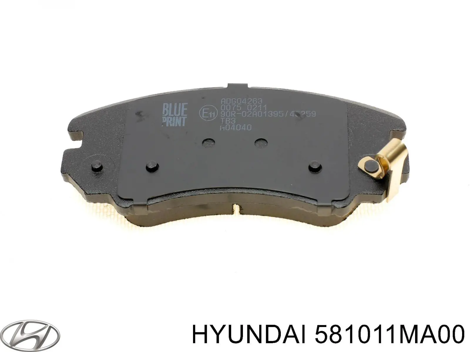 Купить 581011MA00 Hyundai/Kia Колодки тормозные