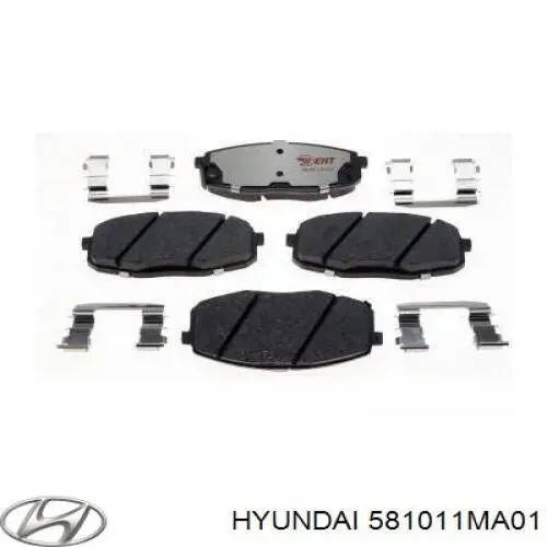 Колодки Hyundai/Kia 581011MA01 цена, от 29.49 USD