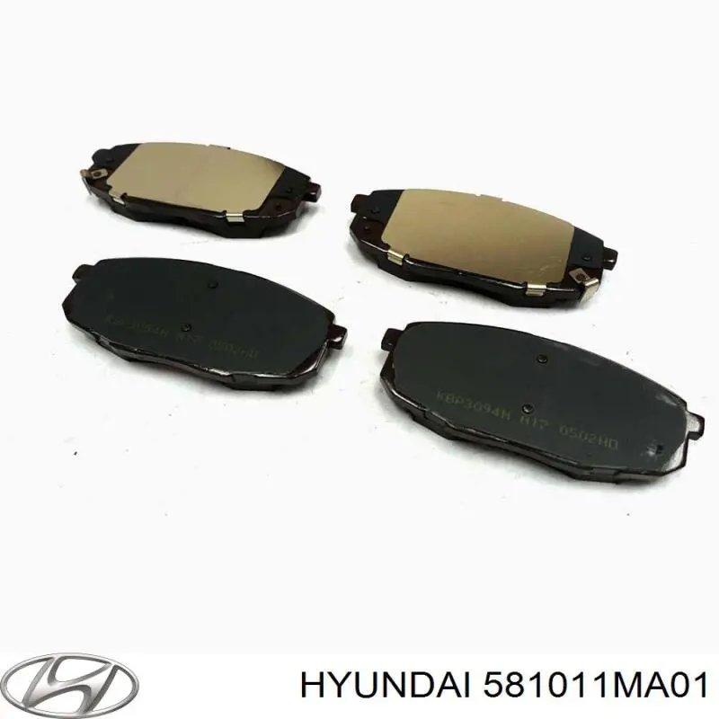 Колодки Hyundai/Kia 581011MA01 цена, от 29.49 USD