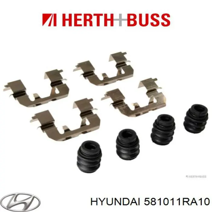 Sapatas do freio dianteiras de disco Hyundai/Kia 581011RA10 preço, a partir de 71,41 USD