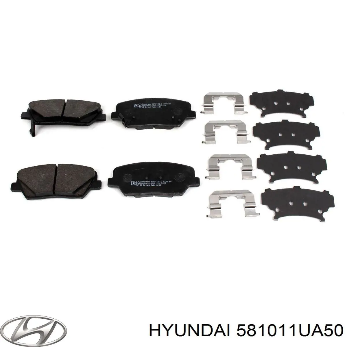 Купить 581011UA50 Hyundai/Kia Колодки тормозные