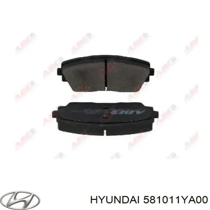 Колодки Hyundai/Kia 581011YA00 цена, от 19.75 USD
