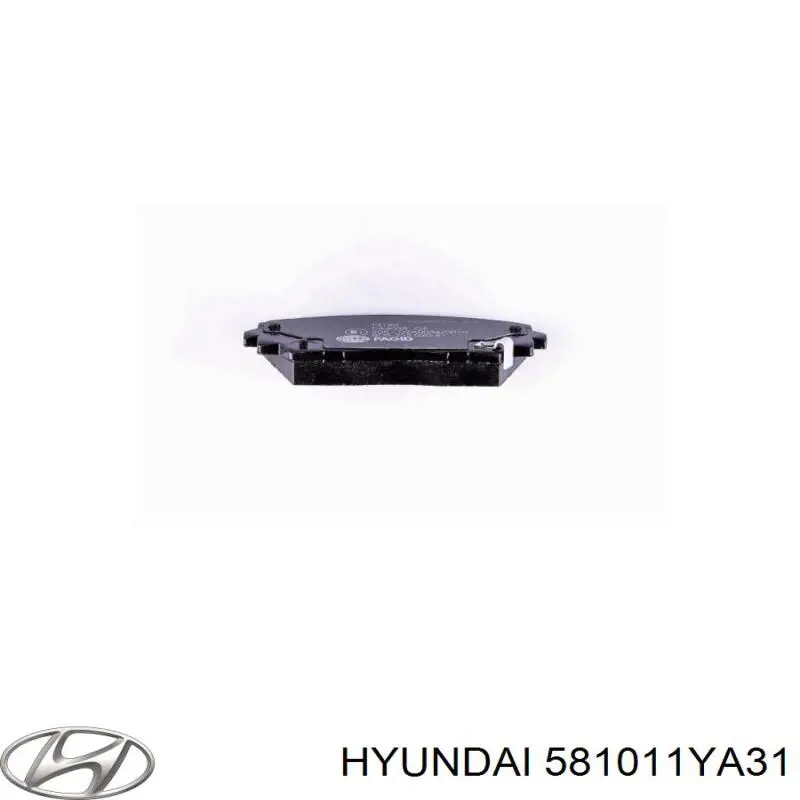 Колодки Hyundai/Kia 581011YA31 цена, от 20.01 USD