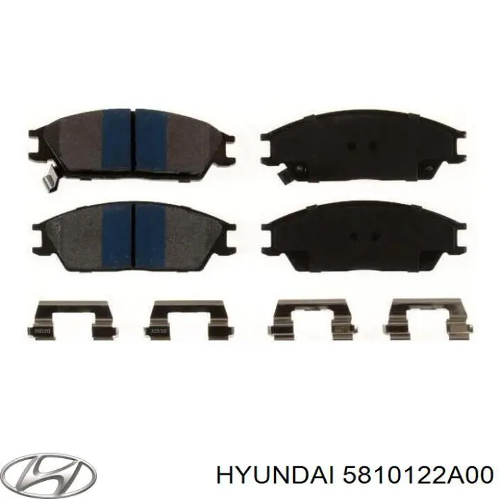 Колодки Hyundai/Kia 5810122A00 цена, от 14.16 USD