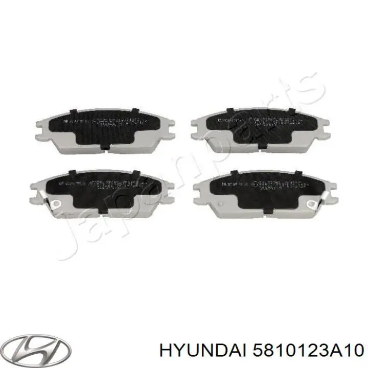 5810123A10 Hyundai/Kia колодки тормозные передние дисковые