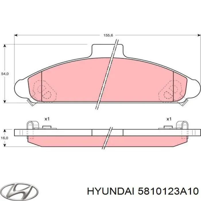 Купить 46434373 Fiat/Alfa/Lancia Колодки тормозные