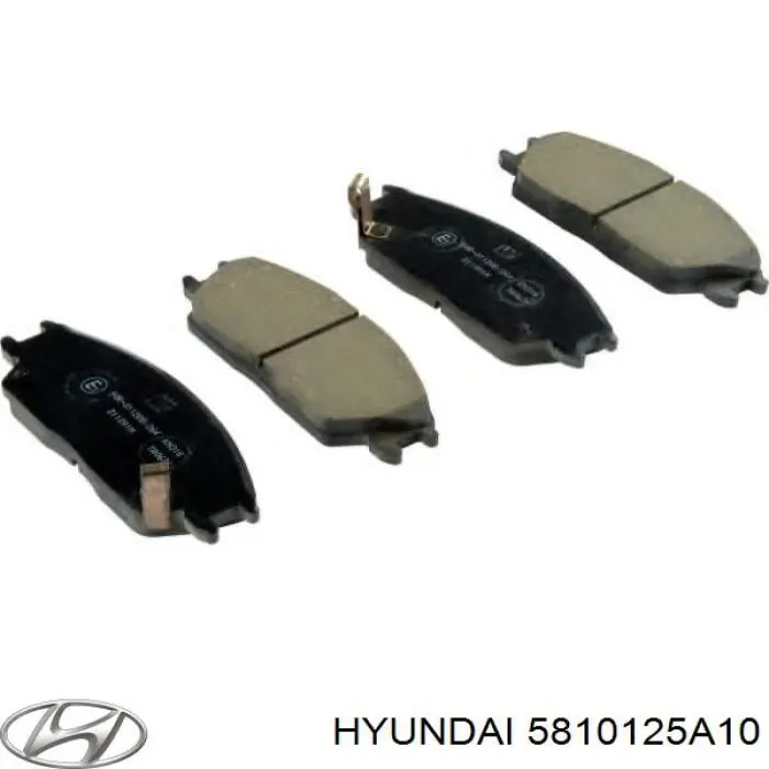 5810125A10 Hyundai/Kia Колодки передние