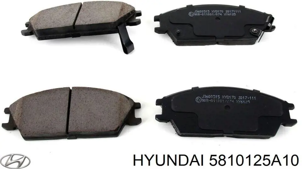 Колодки Hyundai/Kia 5810125A10 цена, от 12.03 USD