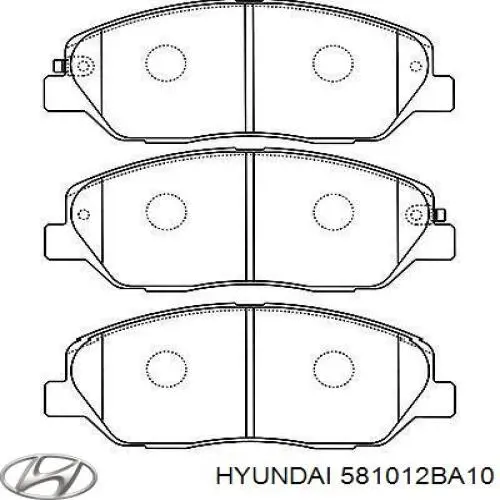 Колодки Hyundai/Kia 581012BA10 цена, от 21.44 USD