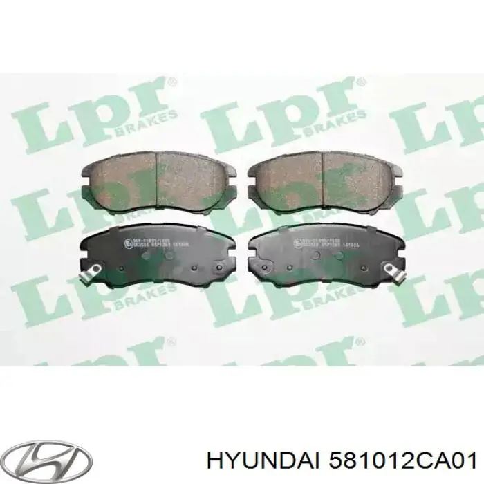 Купить 581012CA01 Hyundai/Kia Колодки тормозные