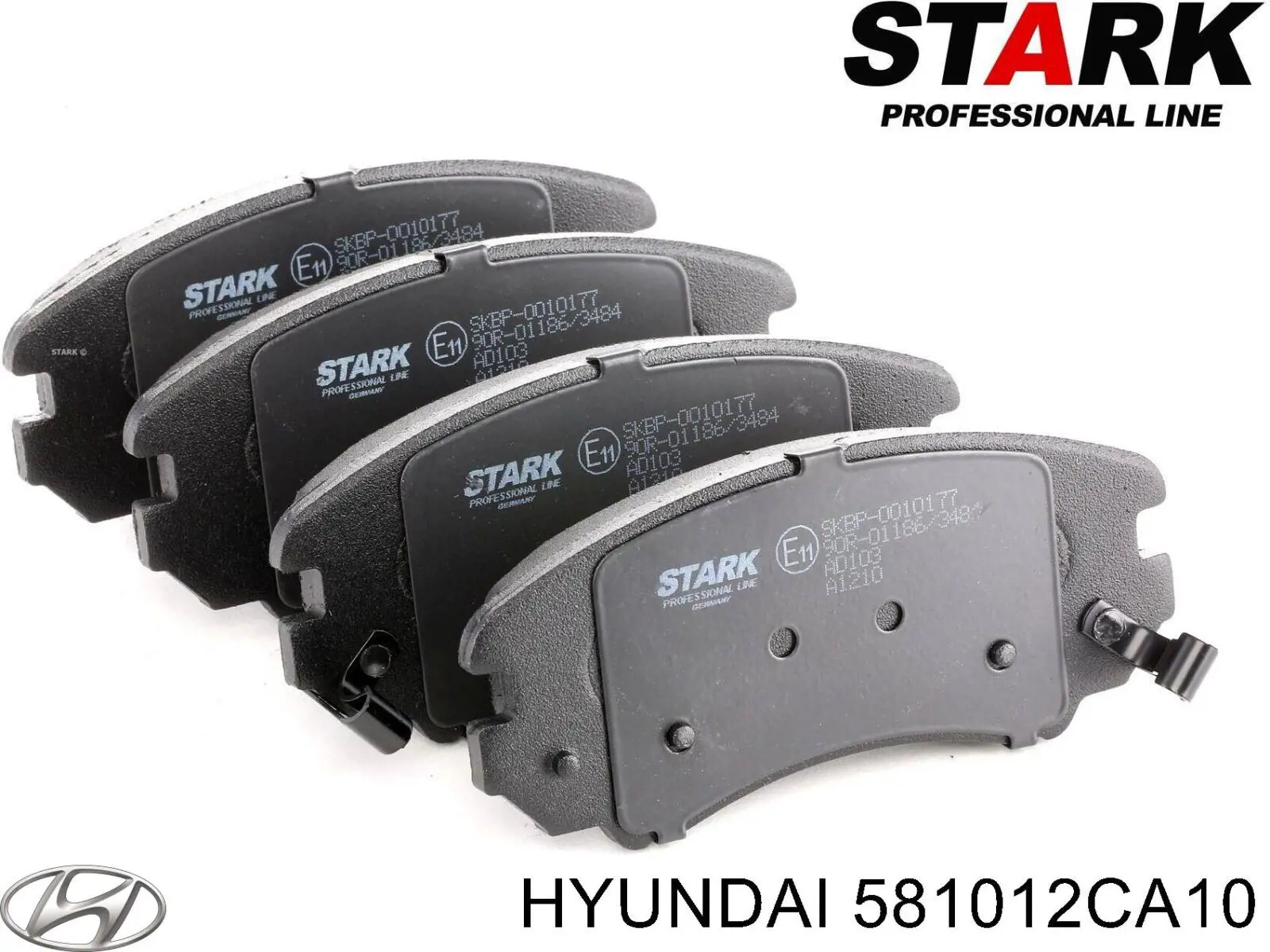 Sapatas do freio dianteiras de disco Hyundai/Kia 581012CA10 preço, a partir de 52,09 USD