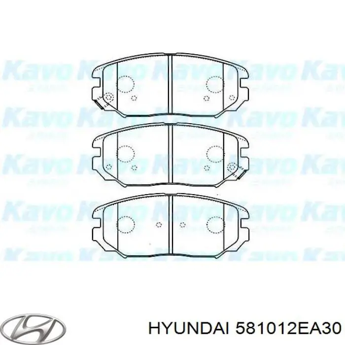 Купить 581012EA30 Hyundai/Kia Колодки тормозные