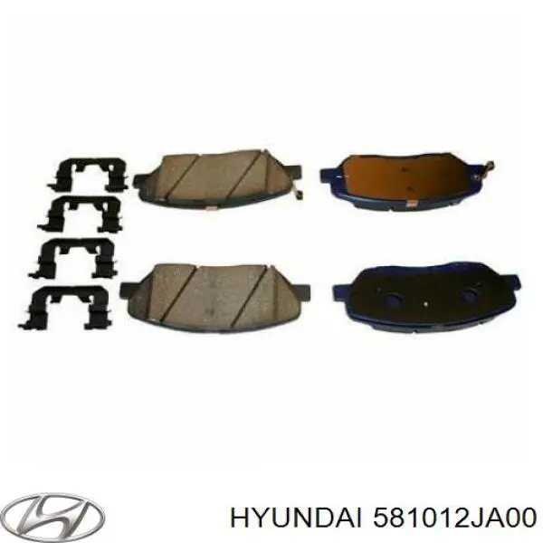 581012JA00 Hyundai/Kia Колодки передние