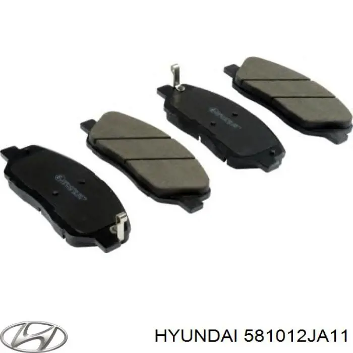 581012JA11 Hyundai/Kia колодки передние