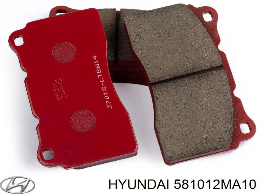 581012MA10 Hyundai/Kia Колодки передние