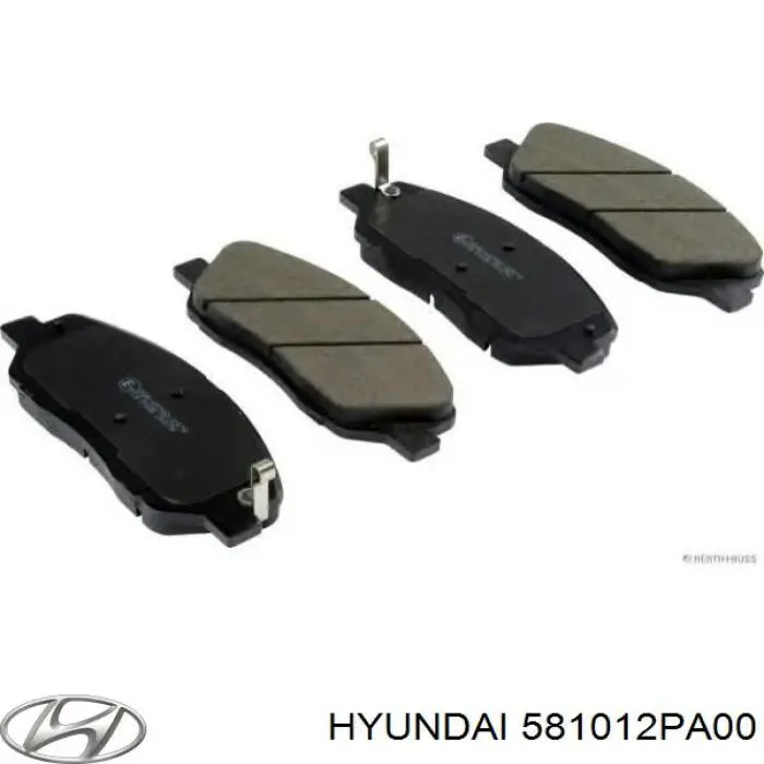 Колодки Hyundai/Kia 581012PA00 цена, от 24.91 USD