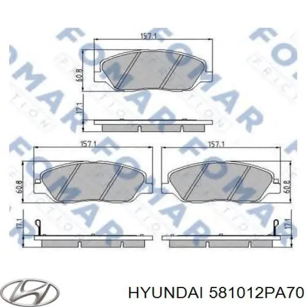 581012PA70 Hyundai/Kia