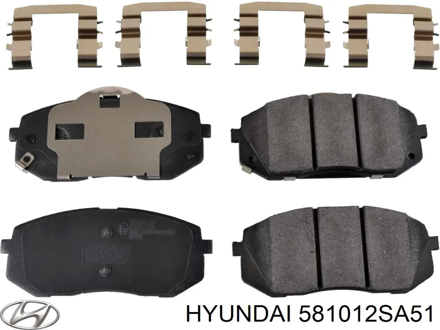 Передние тормозные колодки 581012SA51 Hyundai/Kia