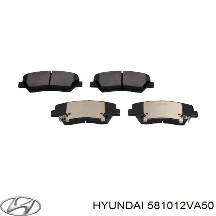 Купить 581012VA50 Hyundai/Kia Колодки тормозные