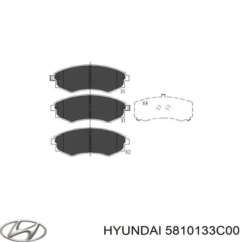 Колодки Hyundai/Kia 5810133C00 цена, от 18.04 USD